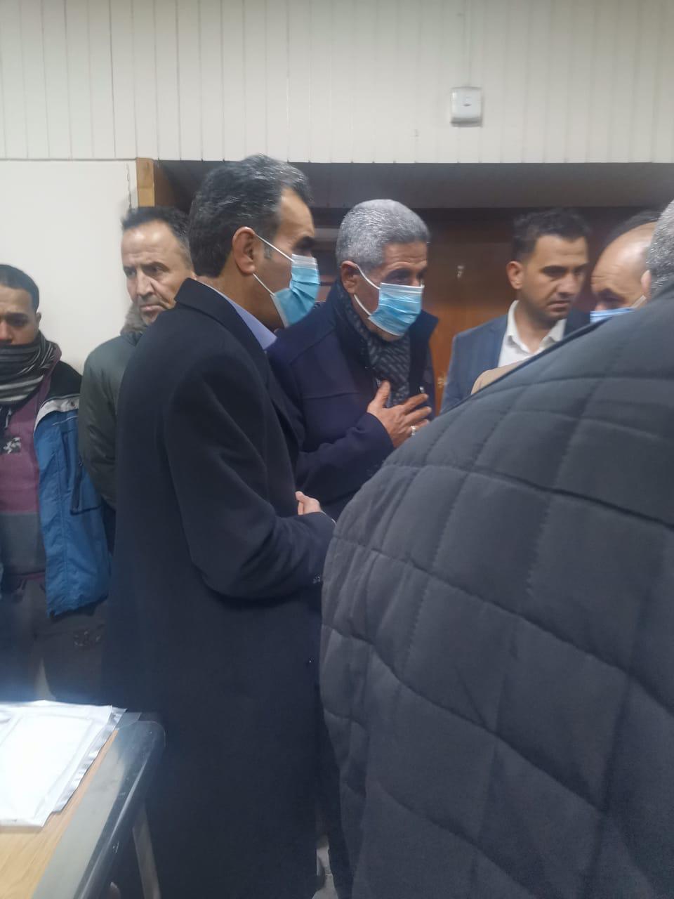 وفد الحزب الديمقراطي يتفقد جرحى تفجيري بغداد - صورة: الحزب الديمقراطي